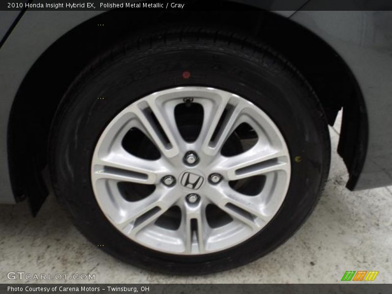 Polished Metal Metallic / Gray 2010 Honda Insight Hybrid EX