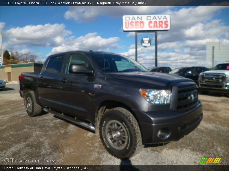 Magnetic Gray Metallic / Black 2012 Toyota Tundra TRD Rock Warrior CrewMax 4x4