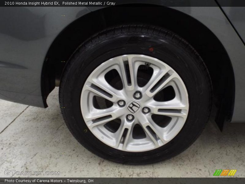 Polished Metal Metallic / Gray 2010 Honda Insight Hybrid EX