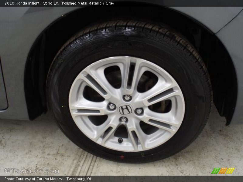 Polished Metal Metallic / Gray 2010 Honda Insight Hybrid EX