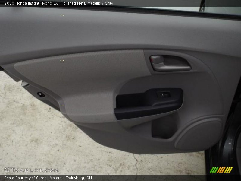 Polished Metal Metallic / Gray 2010 Honda Insight Hybrid EX