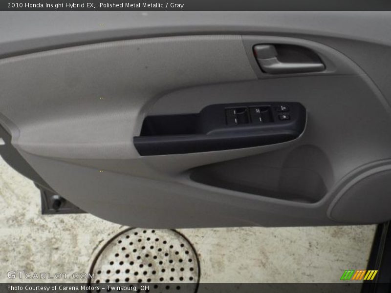 Polished Metal Metallic / Gray 2010 Honda Insight Hybrid EX