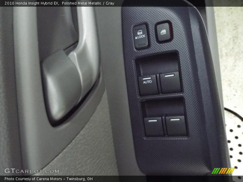 Polished Metal Metallic / Gray 2010 Honda Insight Hybrid EX