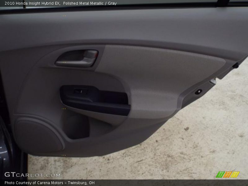 Polished Metal Metallic / Gray 2010 Honda Insight Hybrid EX