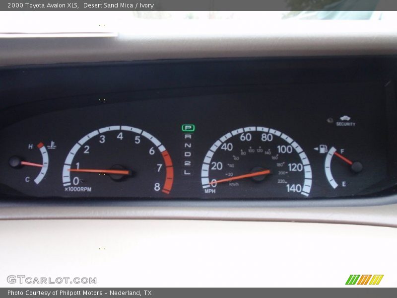 Desert Sand Mica / Ivory 2000 Toyota Avalon XLS