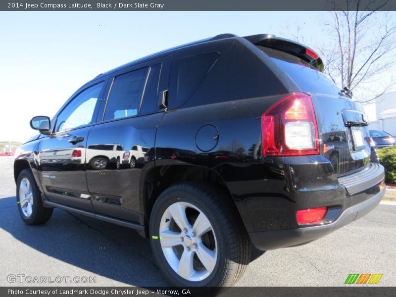 Black / Dark Slate Gray 2014 Jeep Compass Latitude