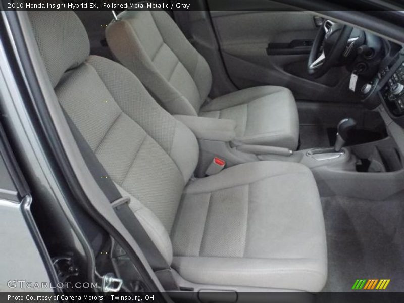 Polished Metal Metallic / Gray 2010 Honda Insight Hybrid EX