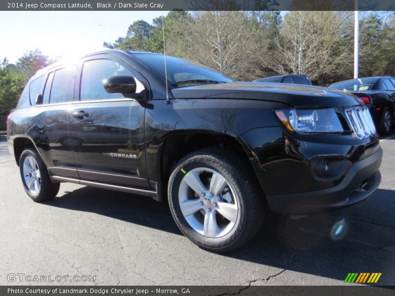 Black / Dark Slate Gray 2014 Jeep Compass Latitude