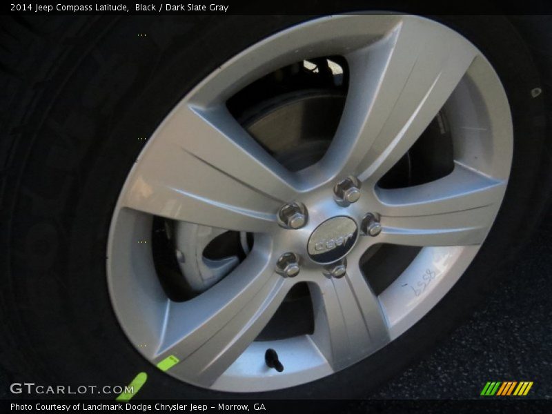 Black / Dark Slate Gray 2014 Jeep Compass Latitude