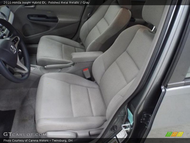 Polished Metal Metallic / Gray 2010 Honda Insight Hybrid EX