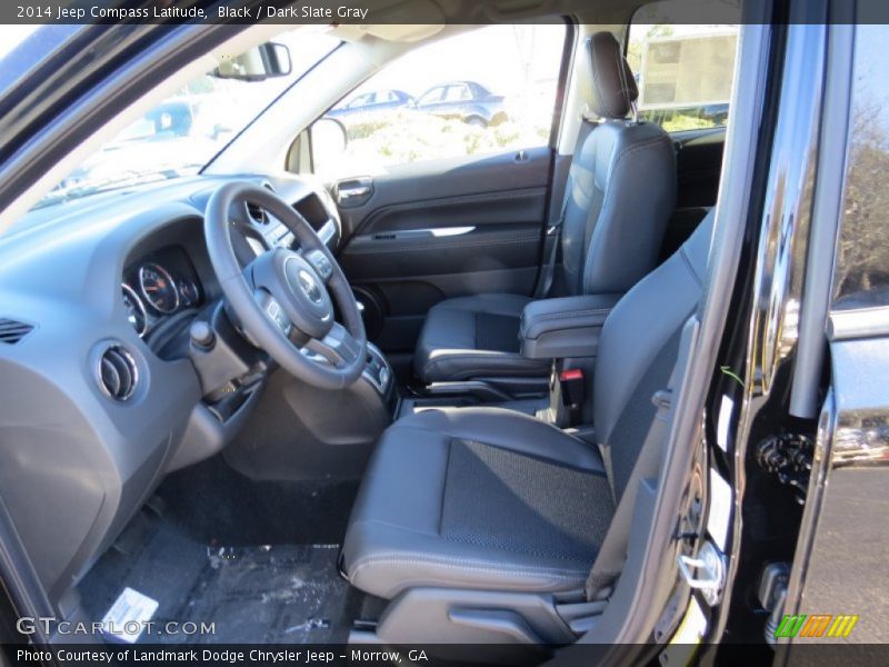 Black / Dark Slate Gray 2014 Jeep Compass Latitude