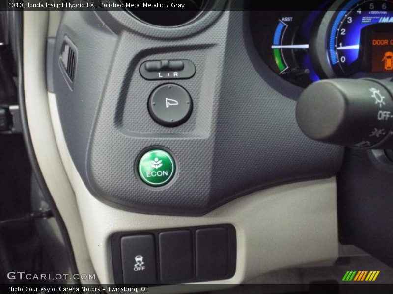 Polished Metal Metallic / Gray 2010 Honda Insight Hybrid EX