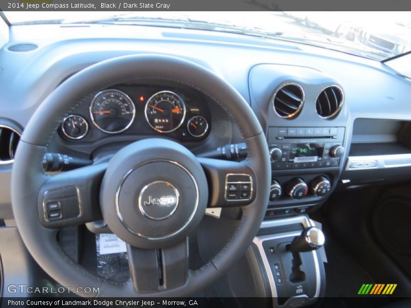 Black / Dark Slate Gray 2014 Jeep Compass Latitude