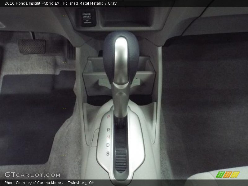Polished Metal Metallic / Gray 2010 Honda Insight Hybrid EX