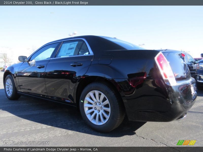 Gloss Black / Black/Light Frost Beige 2014 Chrysler 300