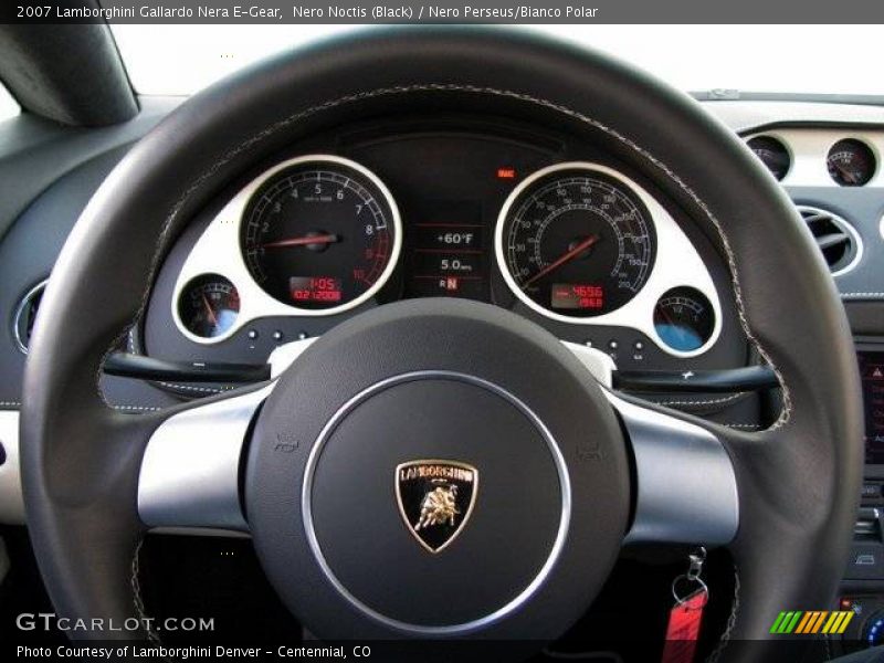  2007 Gallardo Nera E-Gear Steering Wheel