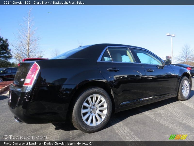 Gloss Black / Black/Light Frost Beige 2014 Chrysler 300