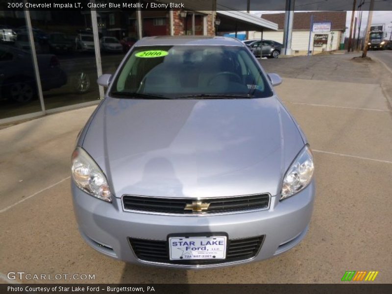 Glacier Blue Metallic / Ebony Black 2006 Chevrolet Impala LT