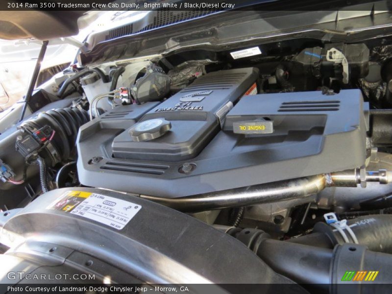  2014 3500 Tradesman Crew Cab Dually Engine - 6.7 Liter OHV 24-Valve Cummins Turbo-Diesel Inline 6 Cylinder