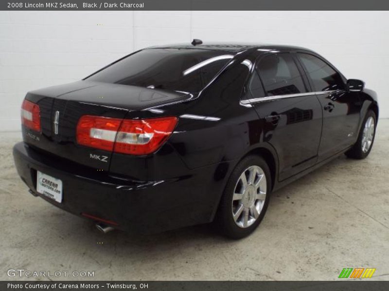 Black / Dark Charcoal 2008 Lincoln MKZ Sedan