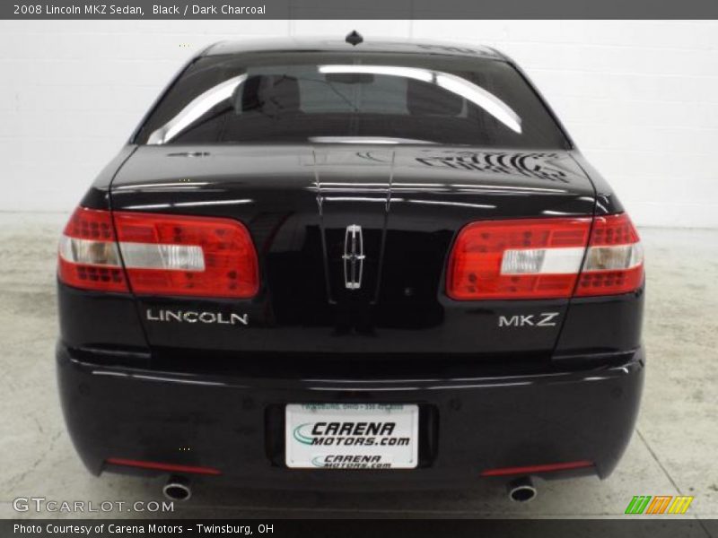 Black / Dark Charcoal 2008 Lincoln MKZ Sedan