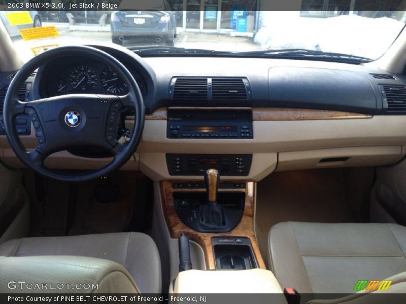 Dashboard of 2003 X5 3.0i