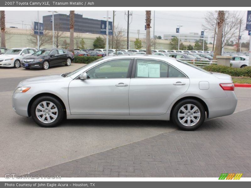 Titanium Metallic / Ash 2007 Toyota Camry XLE