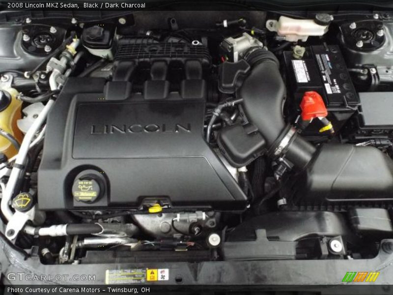 Black / Dark Charcoal 2008 Lincoln MKZ Sedan