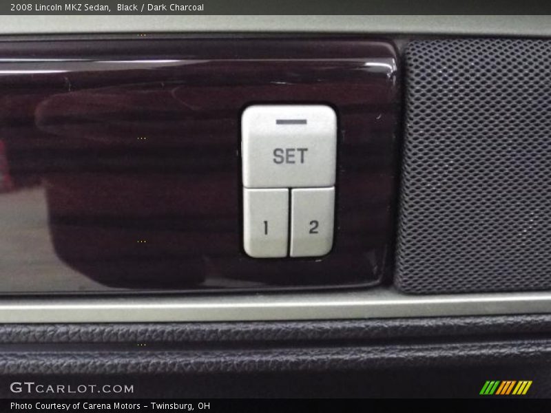 Black / Dark Charcoal 2008 Lincoln MKZ Sedan