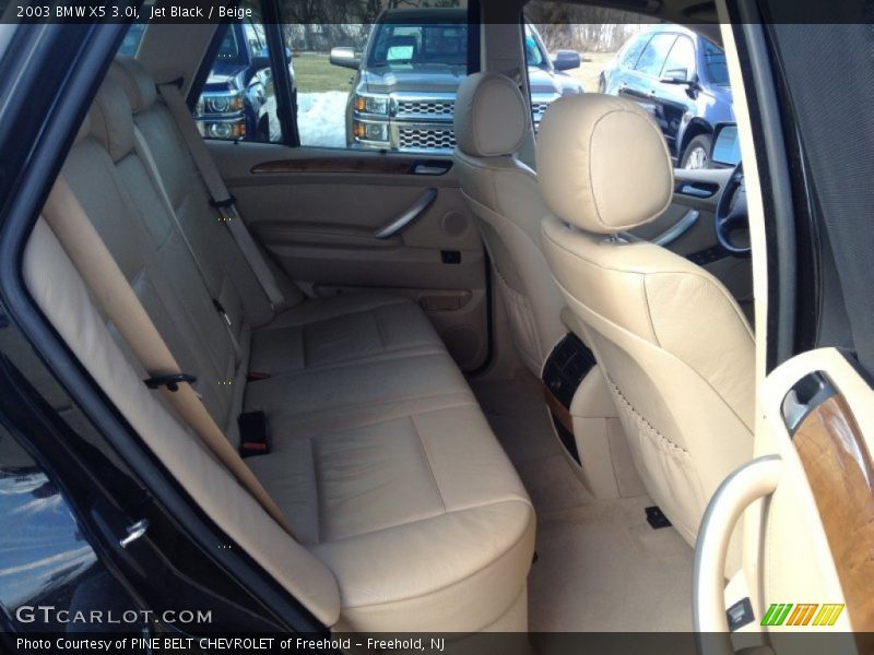 Rear Seat of 2003 X5 3.0i