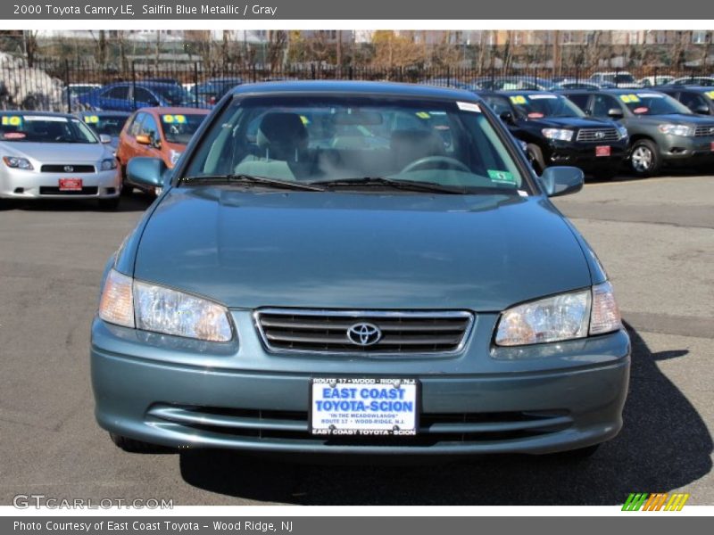 Sailfin Blue Metallic / Gray 2000 Toyota Camry LE