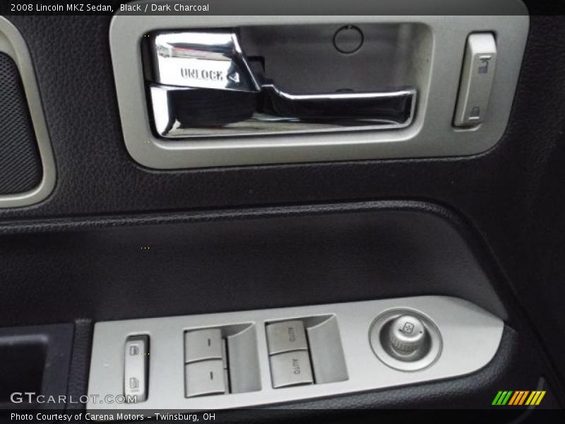 Black / Dark Charcoal 2008 Lincoln MKZ Sedan
