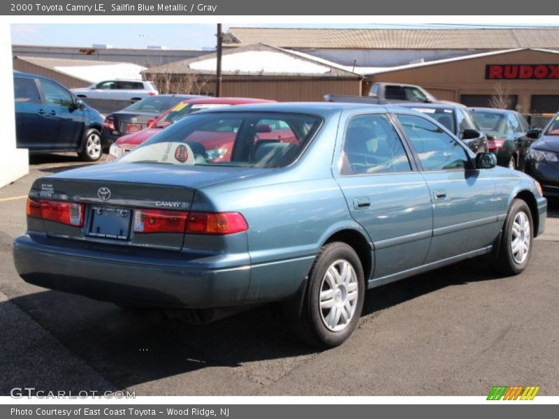 Sailfin Blue Metallic / Gray 2000 Toyota Camry LE