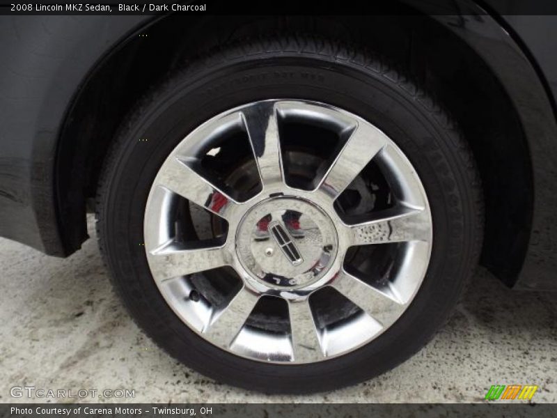 Black / Dark Charcoal 2008 Lincoln MKZ Sedan