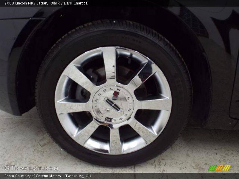 Black / Dark Charcoal 2008 Lincoln MKZ Sedan