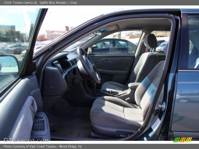 Sailfin Blue Metallic / Gray 2000 Toyota Camry LE