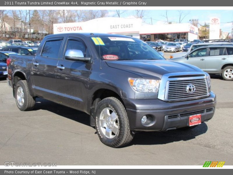 Magnetic Gray Metallic / Graphite Gray 2011 Toyota Tundra Limited CrewMax 4x4