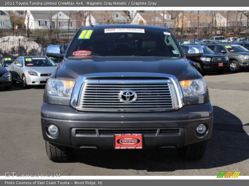 Magnetic Gray Metallic / Graphite Gray 2011 Toyota Tundra Limited CrewMax 4x4