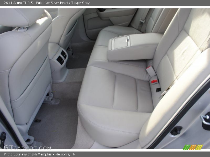 Paladium Silver Pearl / Taupe Gray 2011 Acura TL 3.5