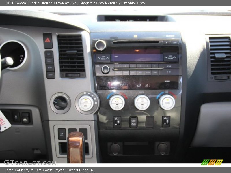Magnetic Gray Metallic / Graphite Gray 2011 Toyota Tundra Limited CrewMax 4x4