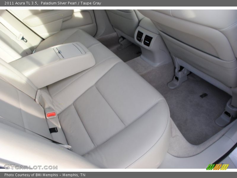 Paladium Silver Pearl / Taupe Gray 2011 Acura TL 3.5