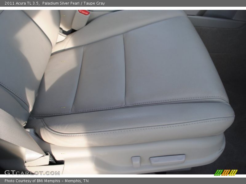 Paladium Silver Pearl / Taupe Gray 2011 Acura TL 3.5