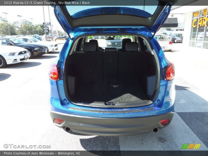 Sky Blue Mica / Black 2013 Mazda CX-5 Grand Touring
