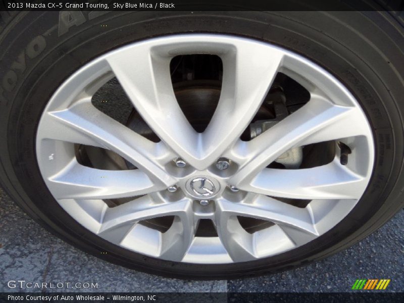 Sky Blue Mica / Black 2013 Mazda CX-5 Grand Touring