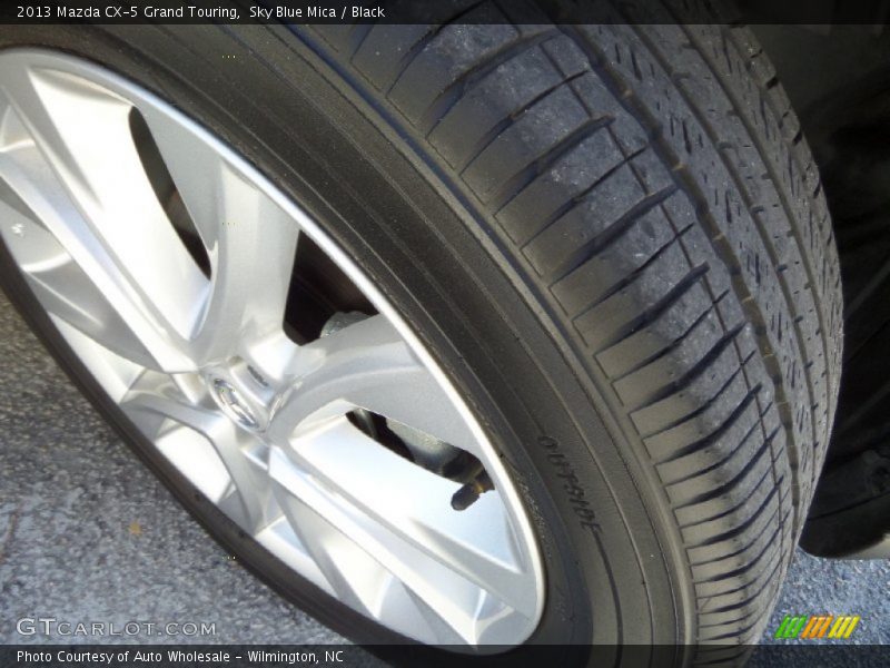 Sky Blue Mica / Black 2013 Mazda CX-5 Grand Touring