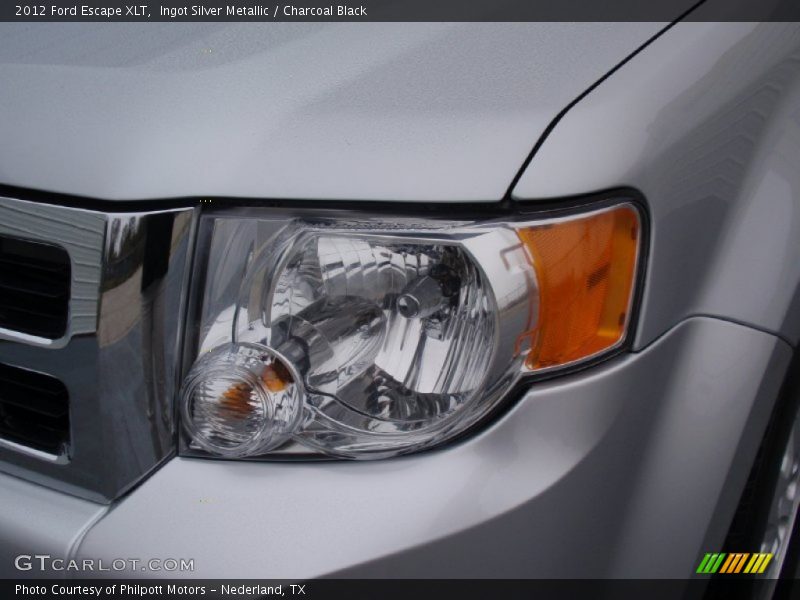 Ingot Silver Metallic / Charcoal Black 2012 Ford Escape XLT