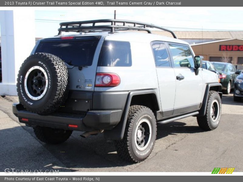 Trail Teams Cement Gray / Dark Charcoal 2013 Toyota FJ Cruiser Trail Teams Special Edition 4WD