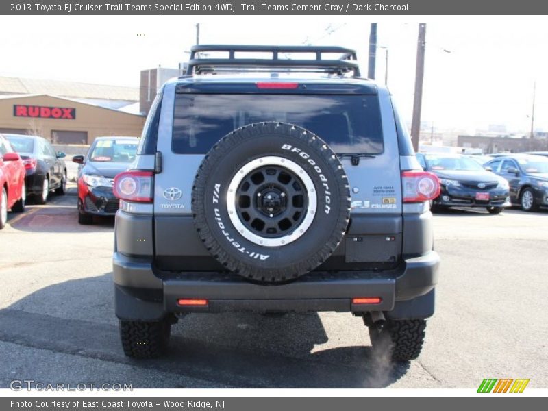 Trail Teams Cement Gray / Dark Charcoal 2013 Toyota FJ Cruiser Trail Teams Special Edition 4WD