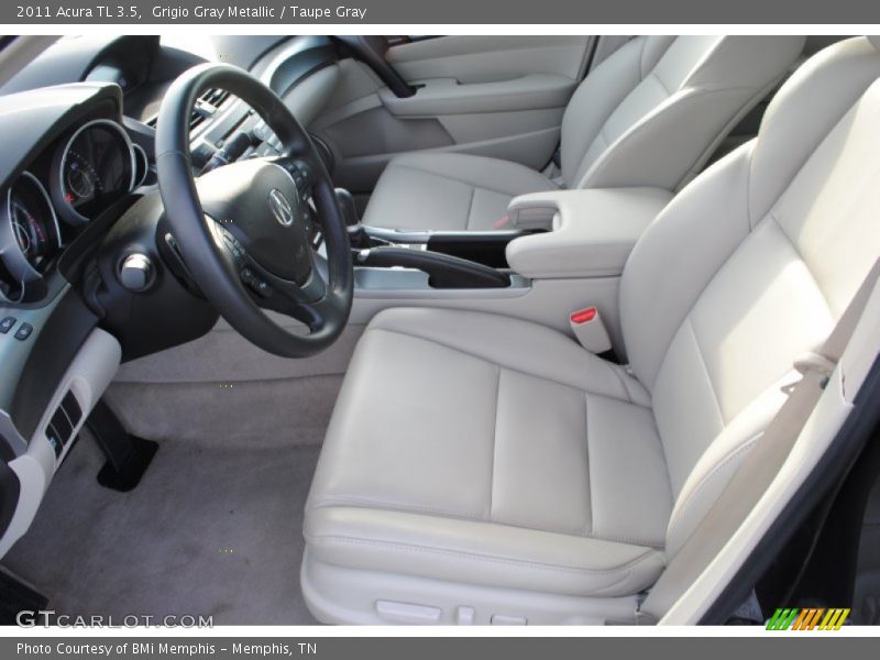 Grigio Gray Metallic / Taupe Gray 2011 Acura TL 3.5