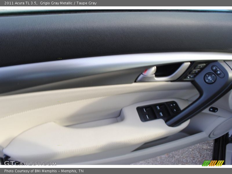 Grigio Gray Metallic / Taupe Gray 2011 Acura TL 3.5